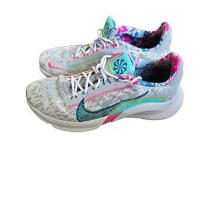 Nike Women's Sneakers - White, Pink, Blue